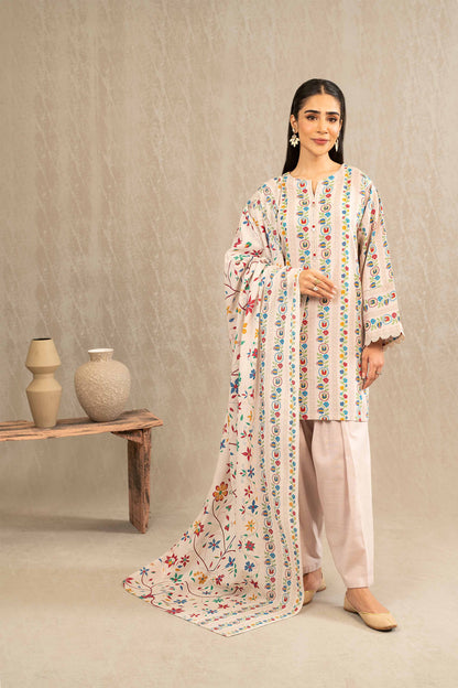 Nishat Linen - 3 Piece - Printed Suit - 42303233