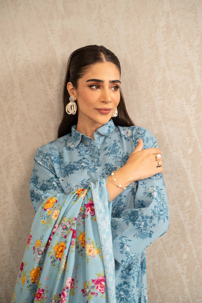 Nishat Linen - 3 Piece - Printed Suit - 42303235