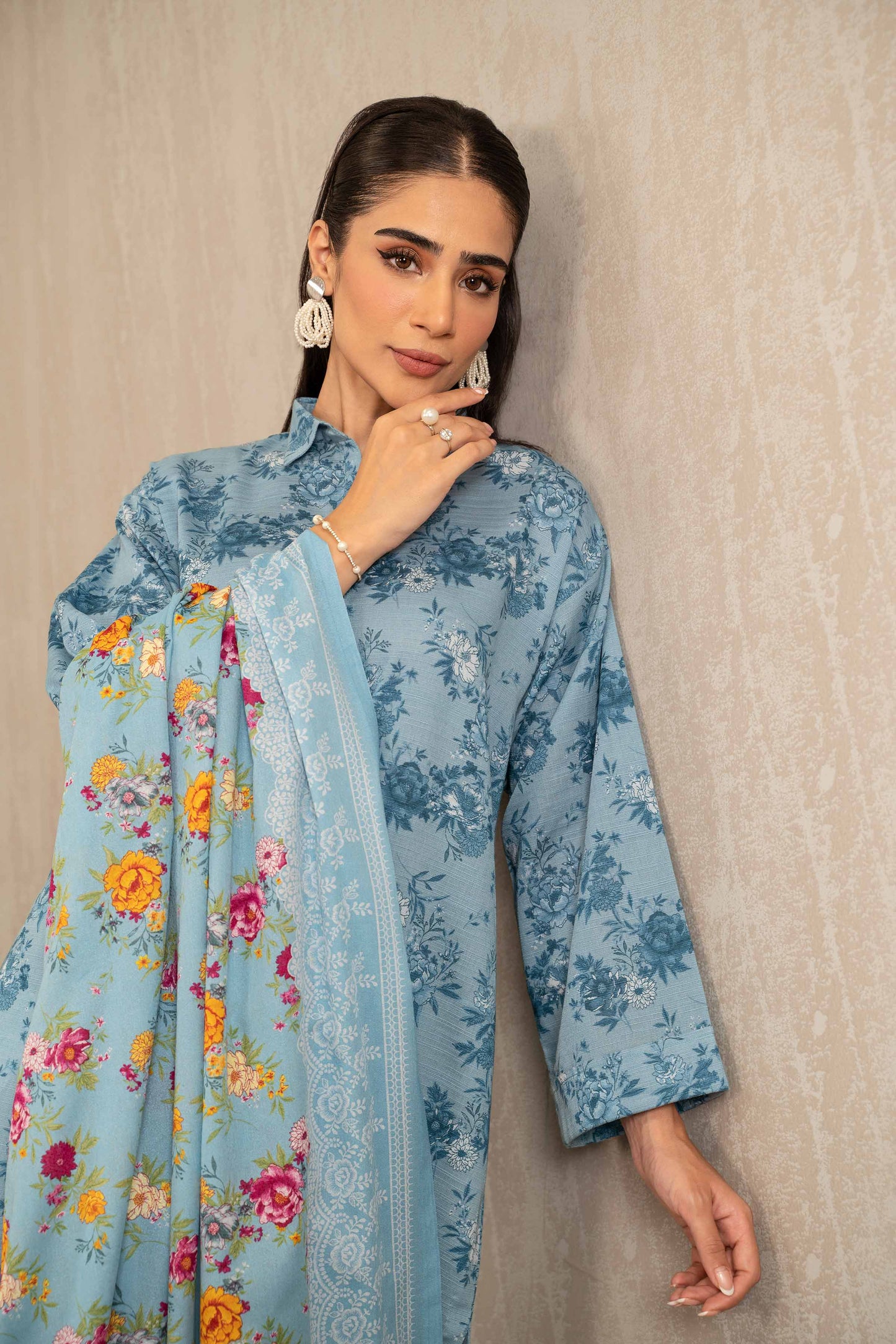 Nishat Linen - 3 Piece - Printed Suit - 42303235