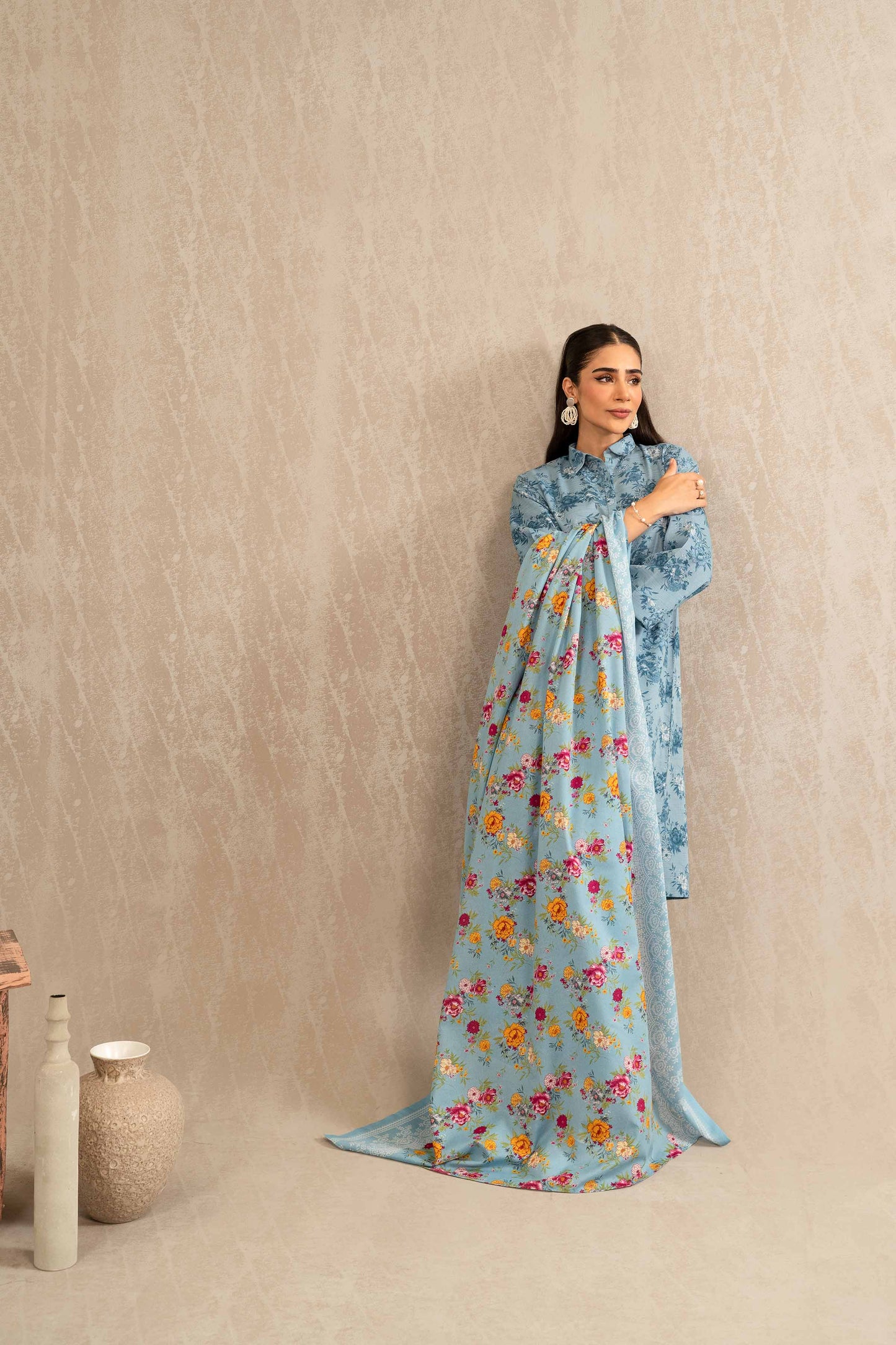 Nishat Linen - 3 Piece - Printed Suit - 42303235