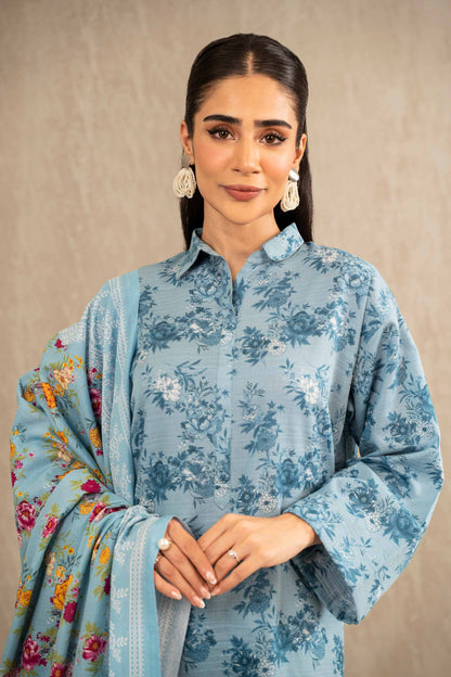 Nishat Linen - 3 Piece - Printed Suit - 42303235