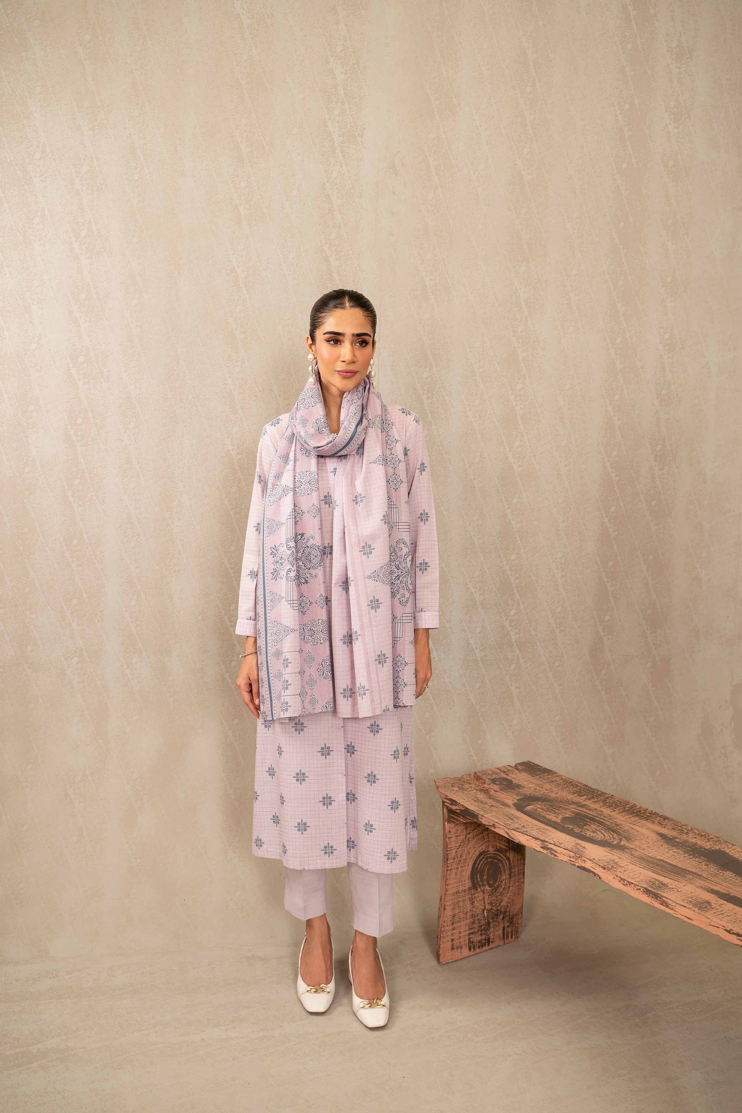 Nishat Linen - 3 Piece - Printed Suit - 42303237