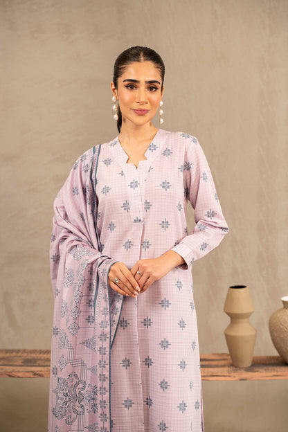 Nishat Linen - 3 Piece - Printed Suit - 42303237