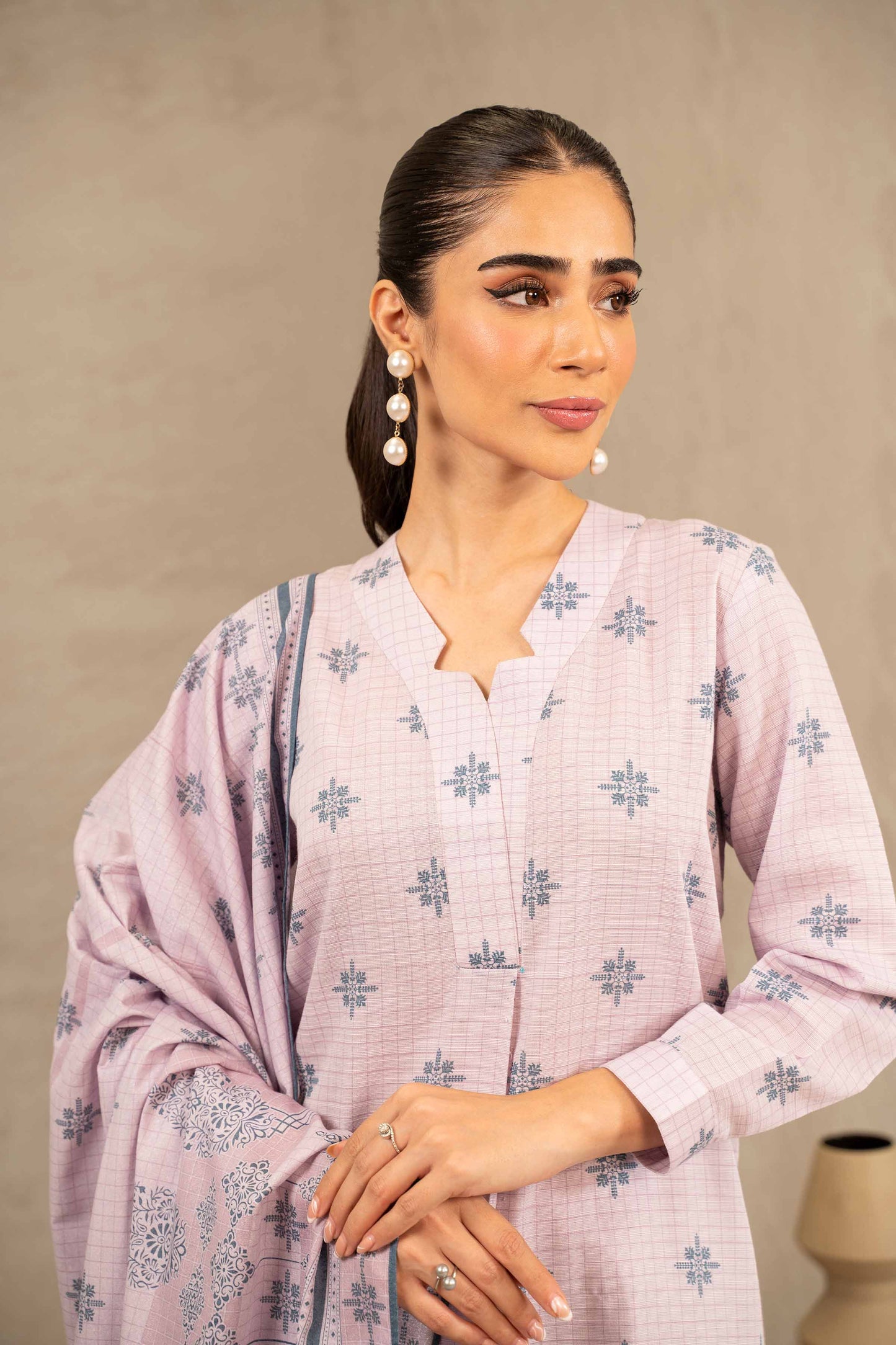 Nishat Linen - 3 Piece - Printed Suit - 42303237