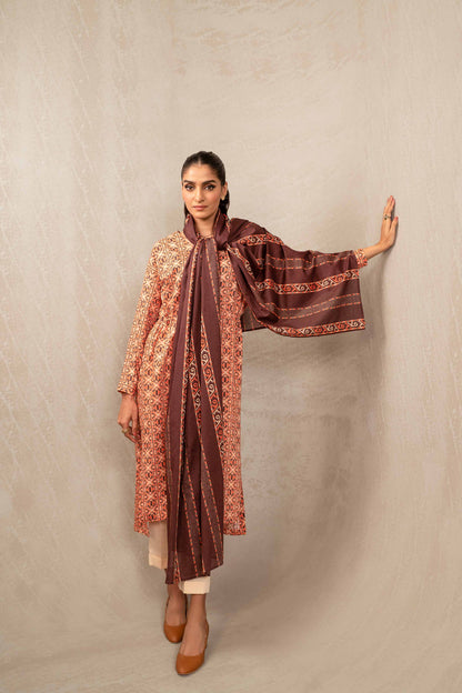 Nishat Linen - 3 Piece - Printed Suit - 42303238