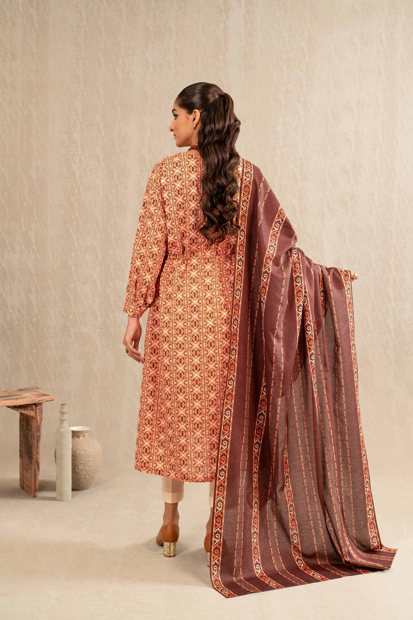 Nishat Linen - 3 Piece - Printed Suit - 42303238