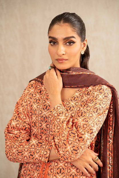 Nishat Linen - 3 Piece - Printed Suit - 42303238