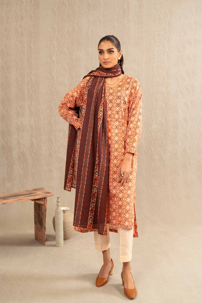 Nishat Linen - 3 Piece - Printed Suit - 42303238