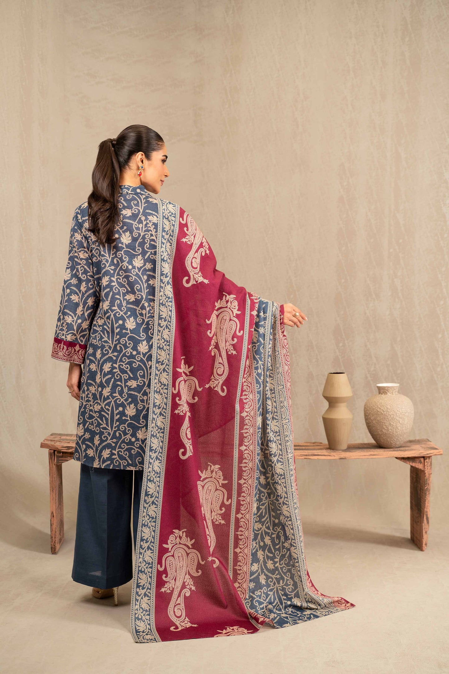 Nishat Linen - 3 Piece - Printed Suit - 42303239