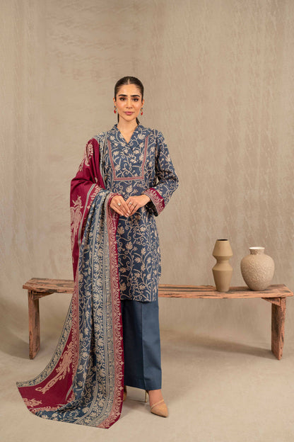 Nishat Linen - 3 Piece - Printed Suit - 42303239