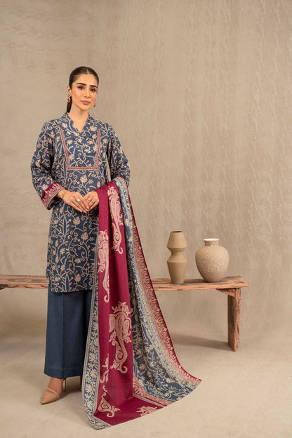 Nishat Linen - 3 Piece - Printed Suit - 42303239