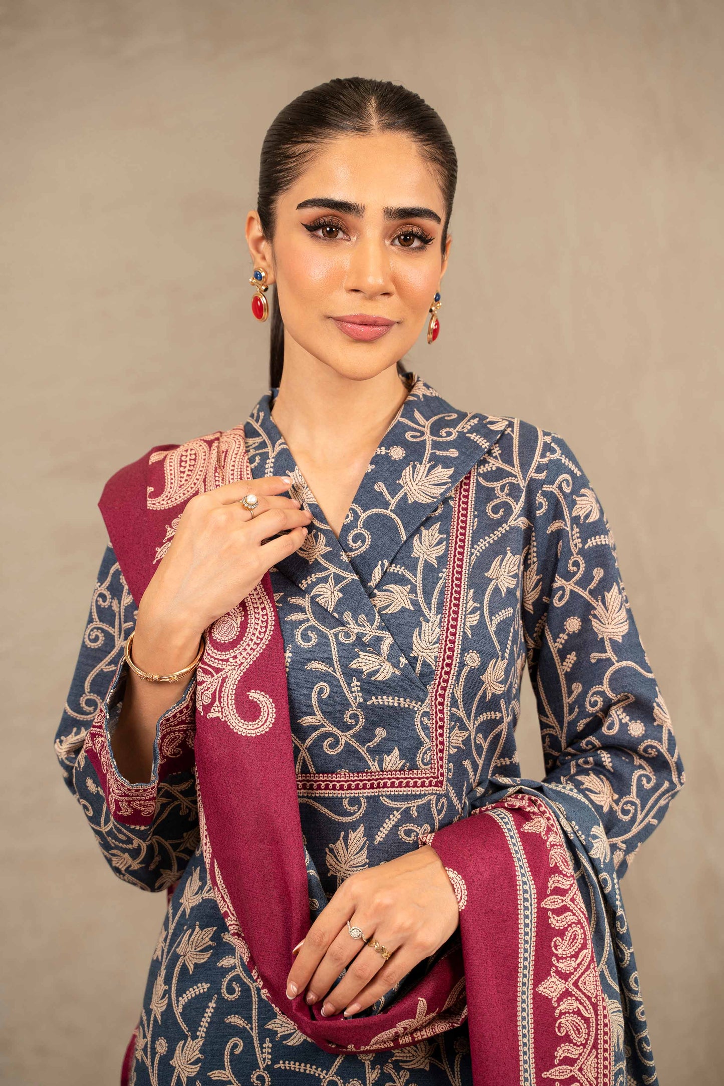 Nishat Linen - 3 Piece - Printed Suit - 42303239