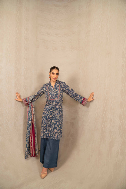 Nishat Linen - 3 Piece - Printed Suit - 42303239