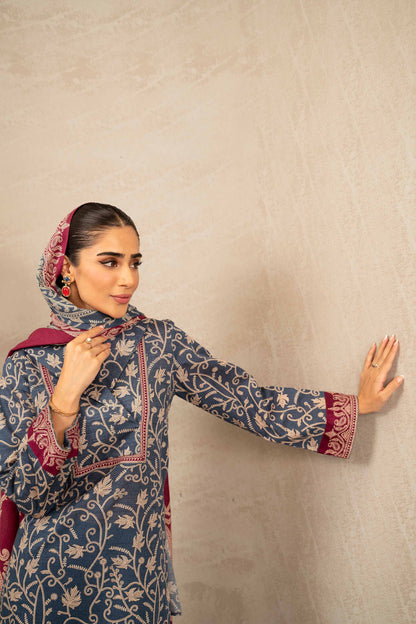 Nishat Linen - 3 Piece - Printed Suit - 42303239