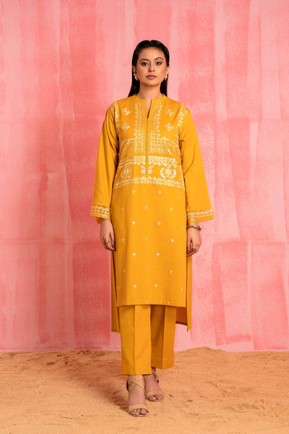 Nishat Linen - 2 Piece - Dyed Embroidered Suit - 42303241