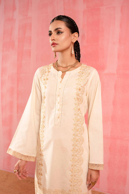 Nishat Linen - 2 Piece - Dyed Embroidered Suit - 42303242