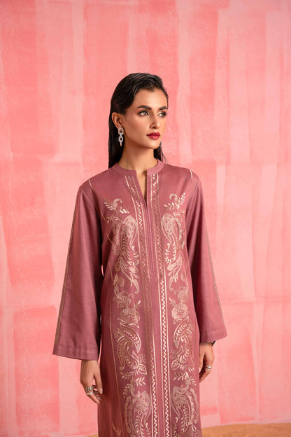 Nishat Linen - 2 Piece - Dyed Embroidered Suit - 42303246