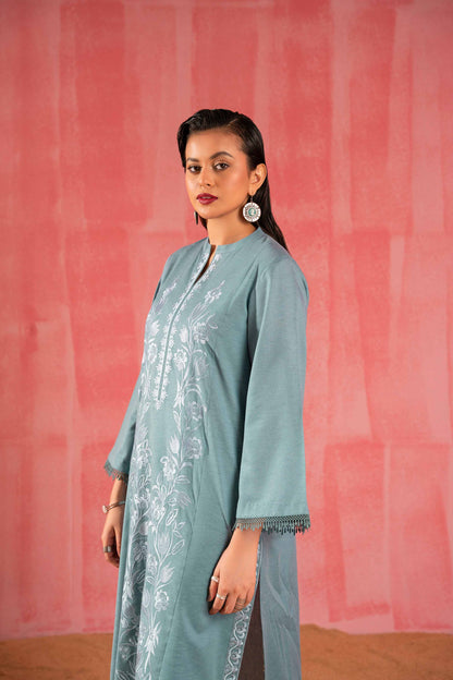 Nishat Linen - 2 Piece - Dyed Embroidered Suit - 42303251