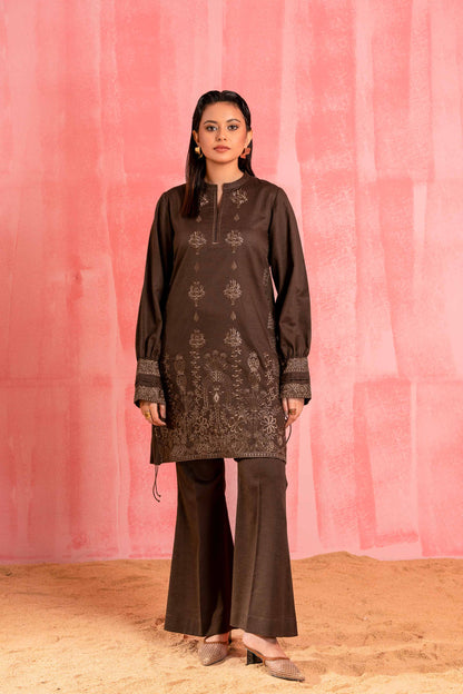 Nishat Linen - 2 Piece - Dyed Embroidered Suit - 42303252