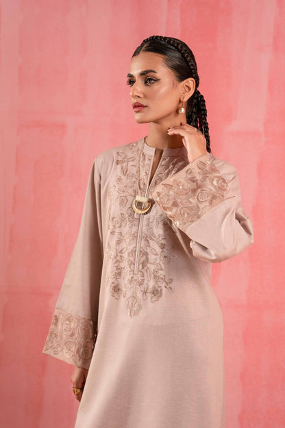 Nishat Linen - 2 Piece - Dyed Embroidered Suit - 42303253