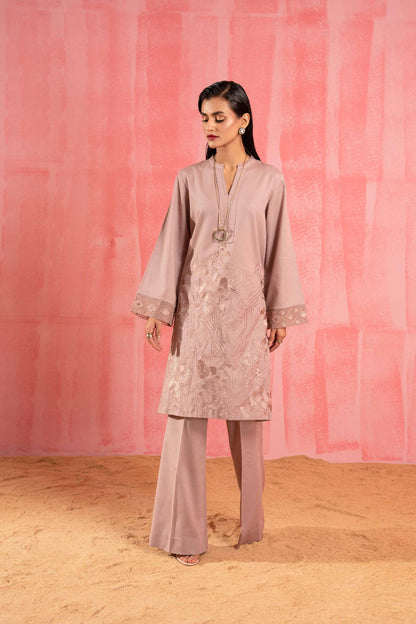 Nishat Linen - 2 Piece - Dyed Embroidered Suit - 42303254