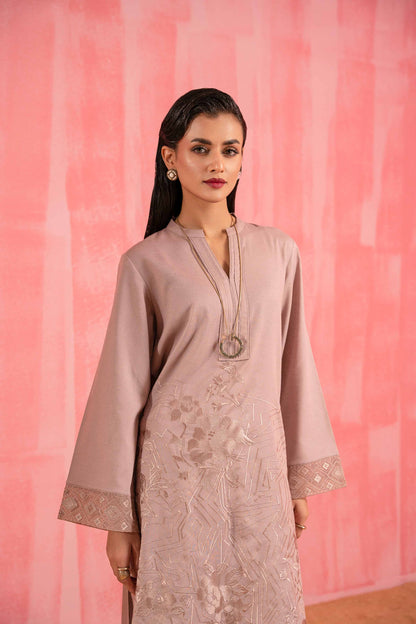 Nishat Linen - 2 Piece - Dyed Embroidered Suit - 42303254