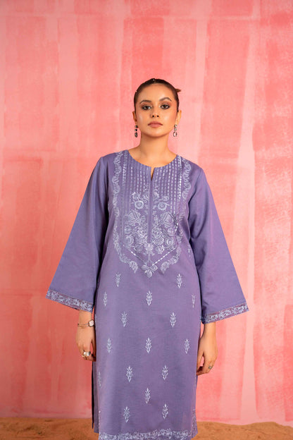 Nishat Linen - 2 Piece - Dyed Embroidered Suit - 42303256