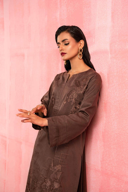 Nishat Linen - 2 Piece - Dyed Embroidered Suit - 42303259