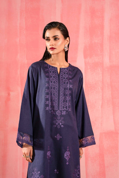 Nishat Linen - 2 Piece - Dyed Embroidered Suit - 42303260