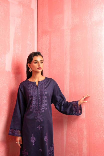 Nishat Linen - 2 Piece - Dyed Embroidered Suit - 42303260