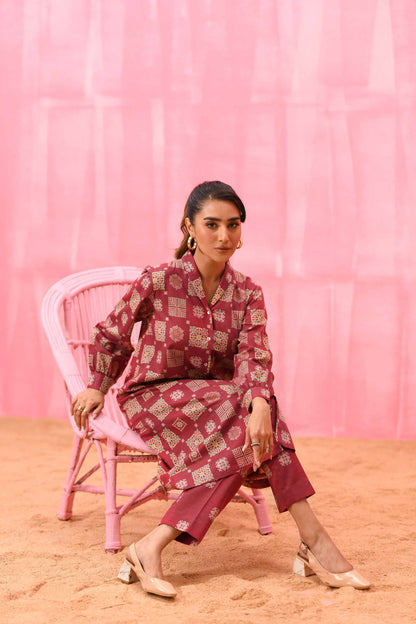 Nishat Linen - 2 Piece - Printed Suit - 42303265