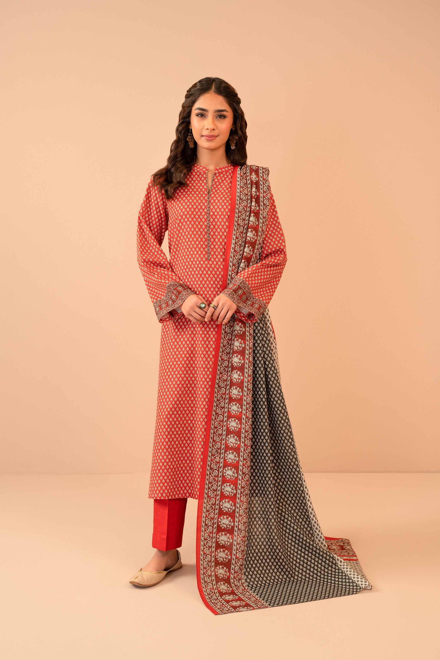 Nishat Linen - 3 Piece - Printed Suit - 42303272