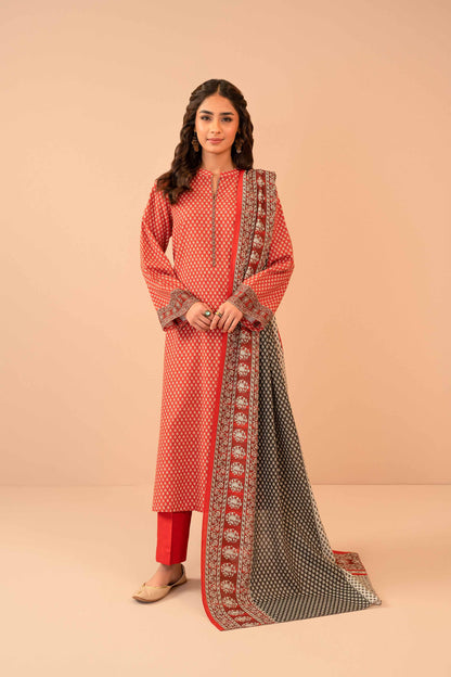 Nishat Linen - 3 Piece - Printed Suit - 42303272