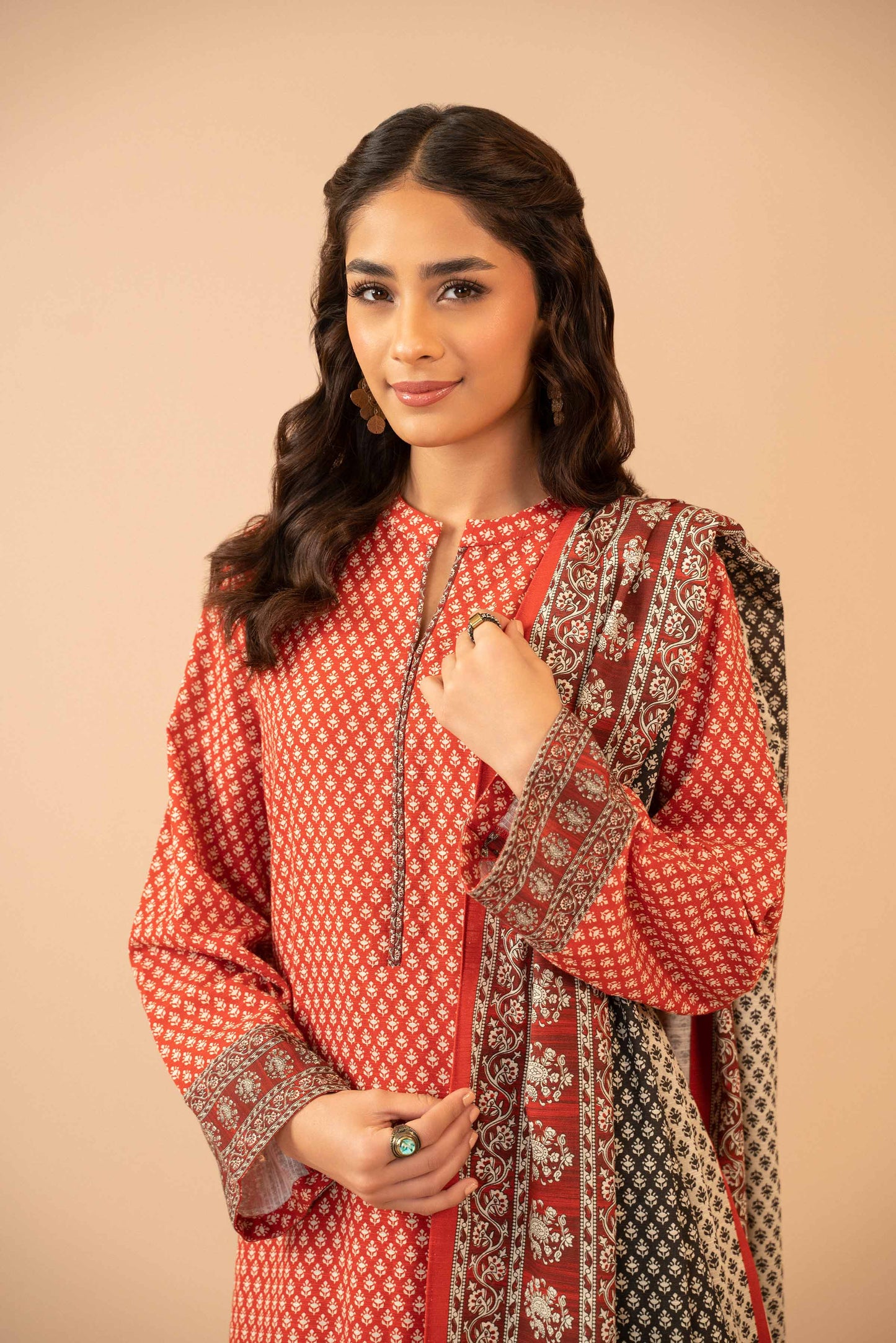 Nishat Linen - 3 Piece - Printed Suit - 42303272