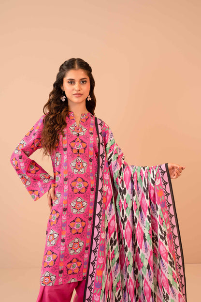 Nishat Linen - 3 Piece - Printed Suit - 42303276