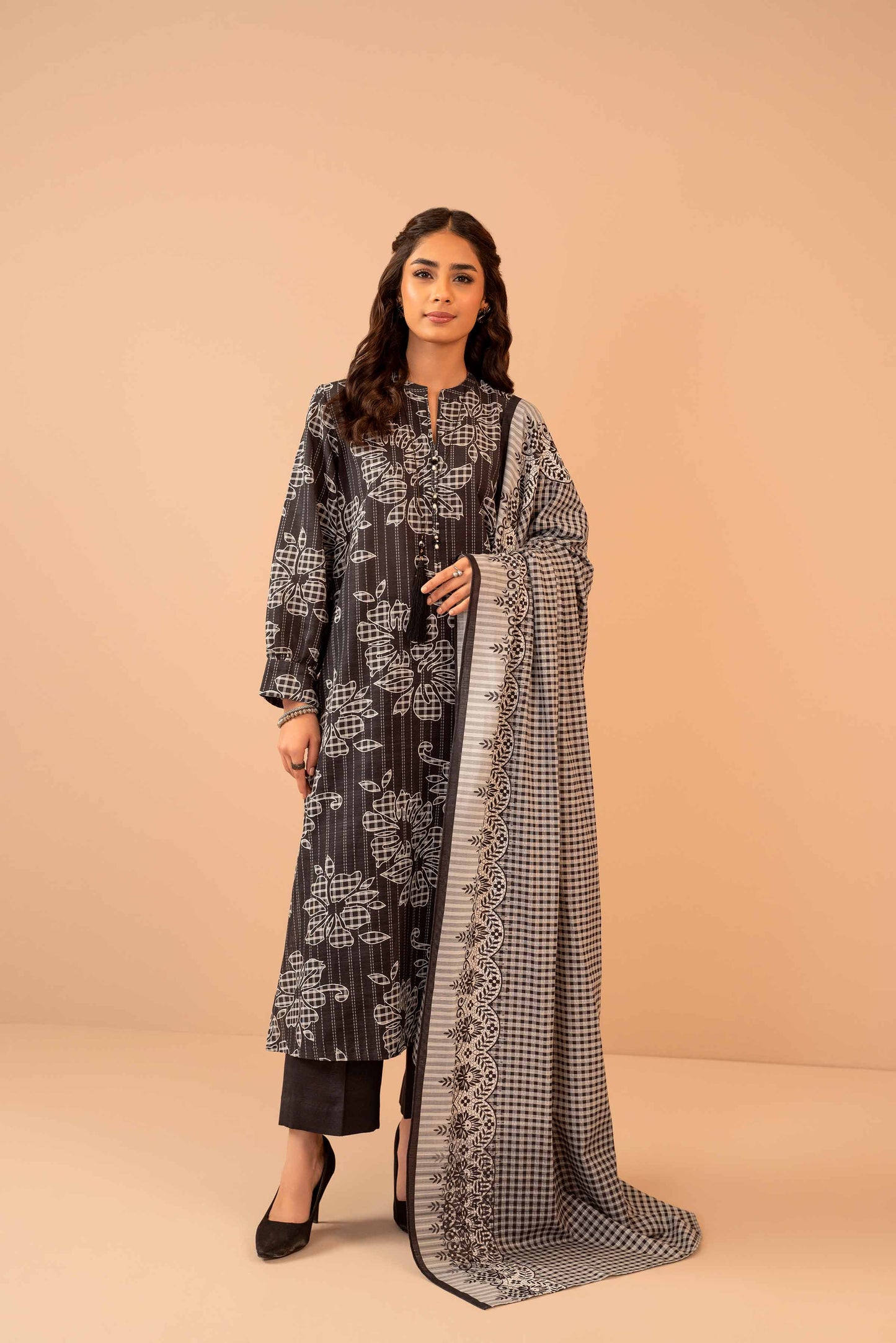 Nishat Linen - 3 Piece - Printed Suit - 42303279