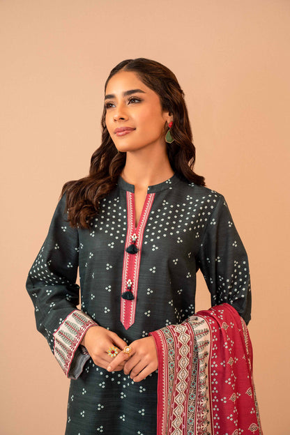 Nishat Linen - 3 Piece - Printed Suit - 42303281