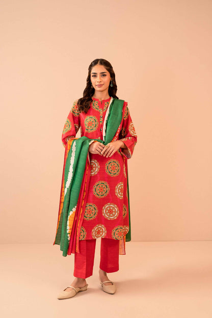 Nishat Linen - 3 Piece - Printed Suit - 42303282