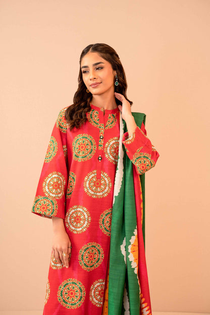 Nishat Linen - 3 Piece - Printed Suit - 42303282