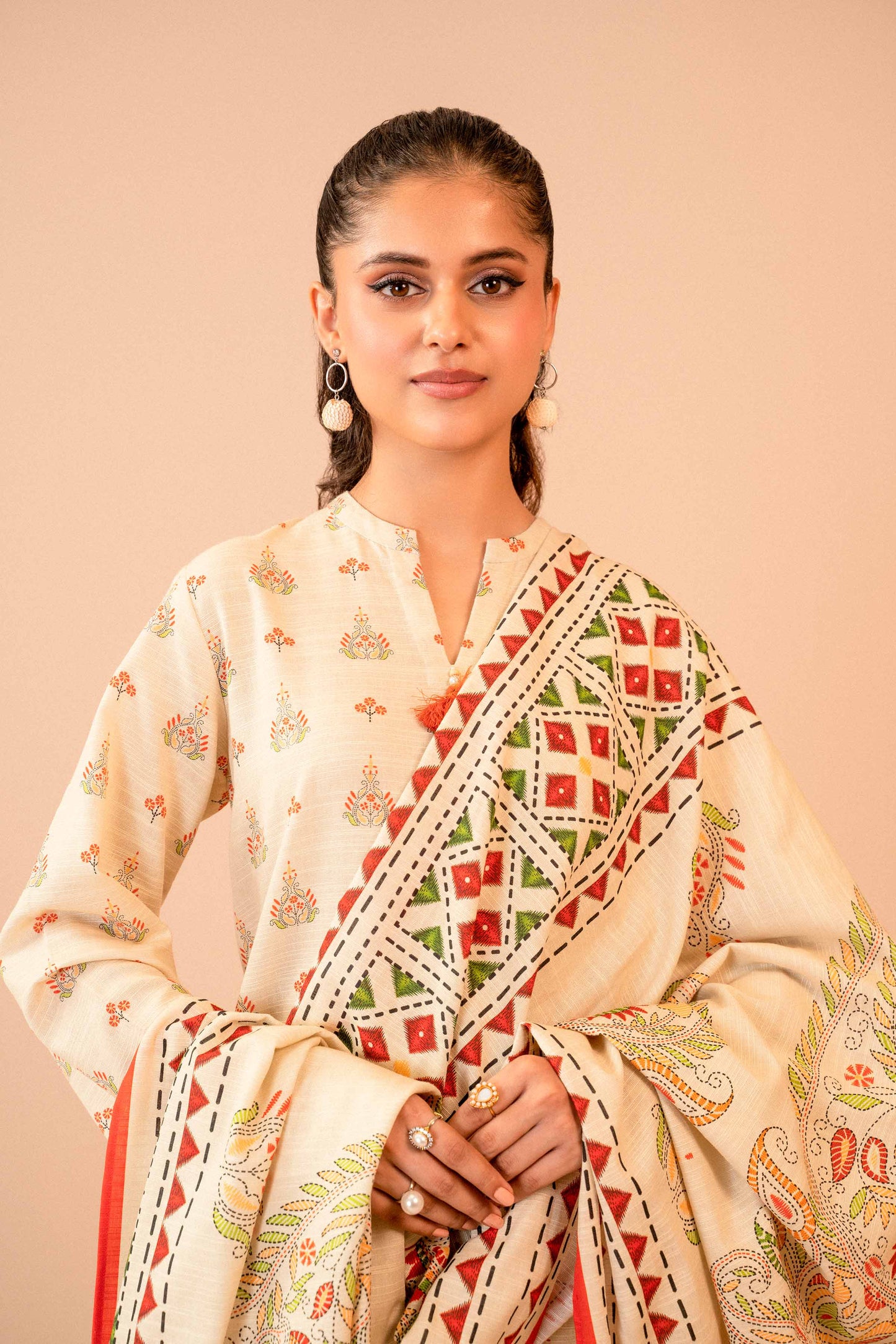 Nishat Linen - 3 Piece - Printed Suit - 42303283