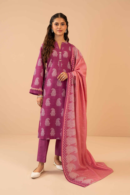 Nishat Linen - 3 Piece - Printed Suit - 42303284