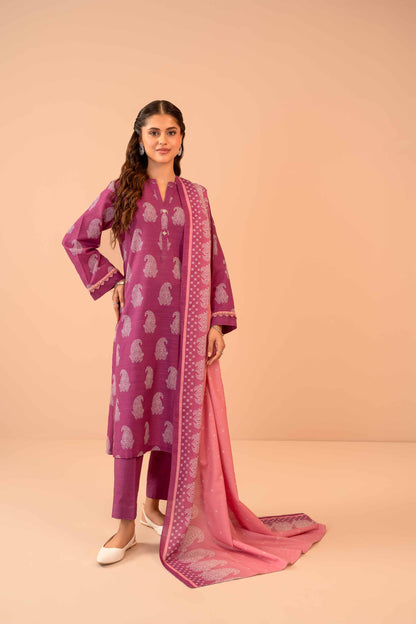 Nishat Linen - 3 Piece - Printed Suit - 42303284