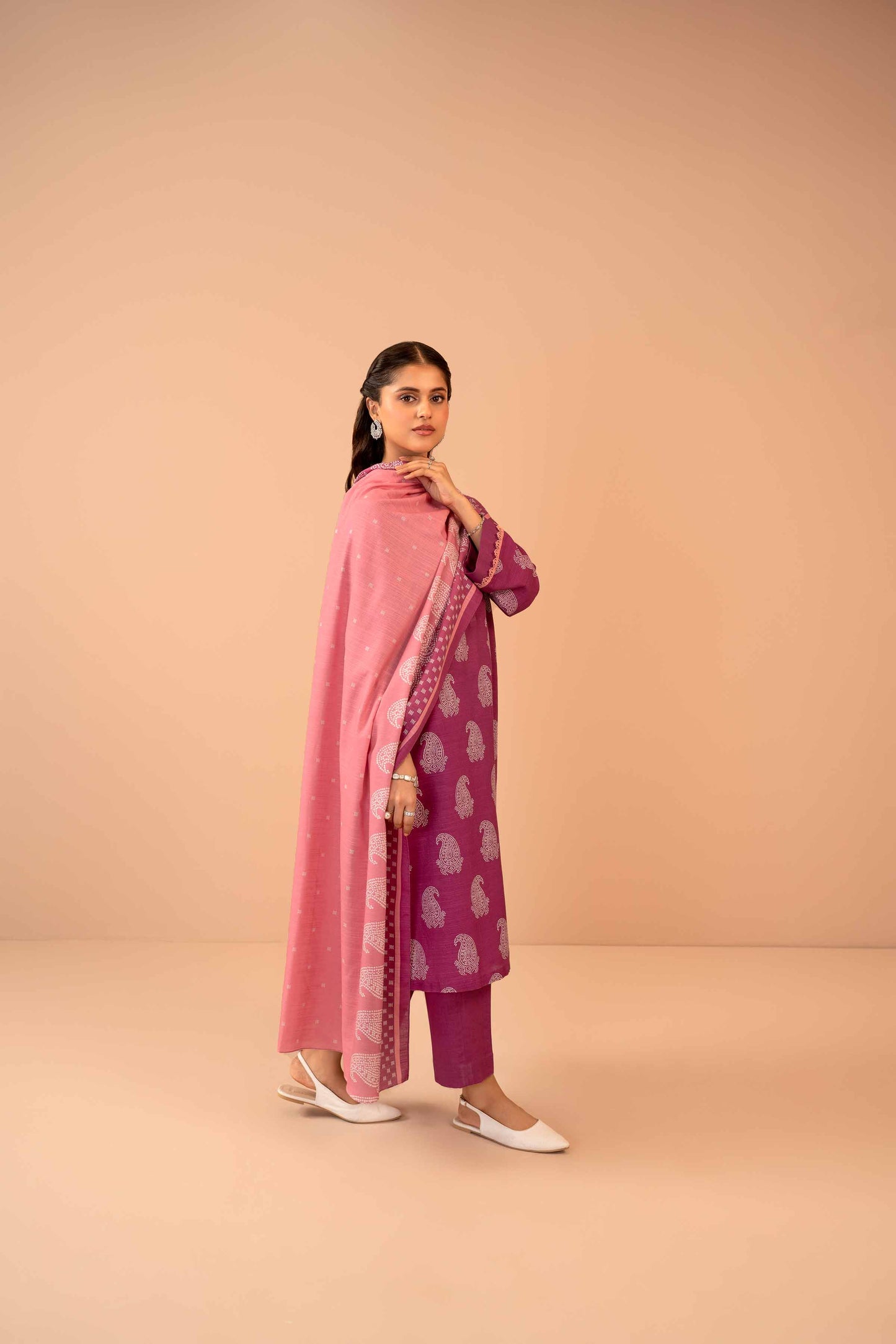 Nishat Linen - 3 Piece - Printed Suit - 42303284