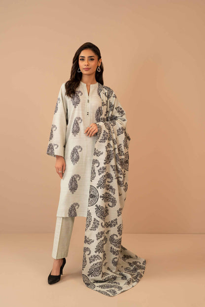 Nishat Linen - 3 Piece - Printed Suit - 42303286