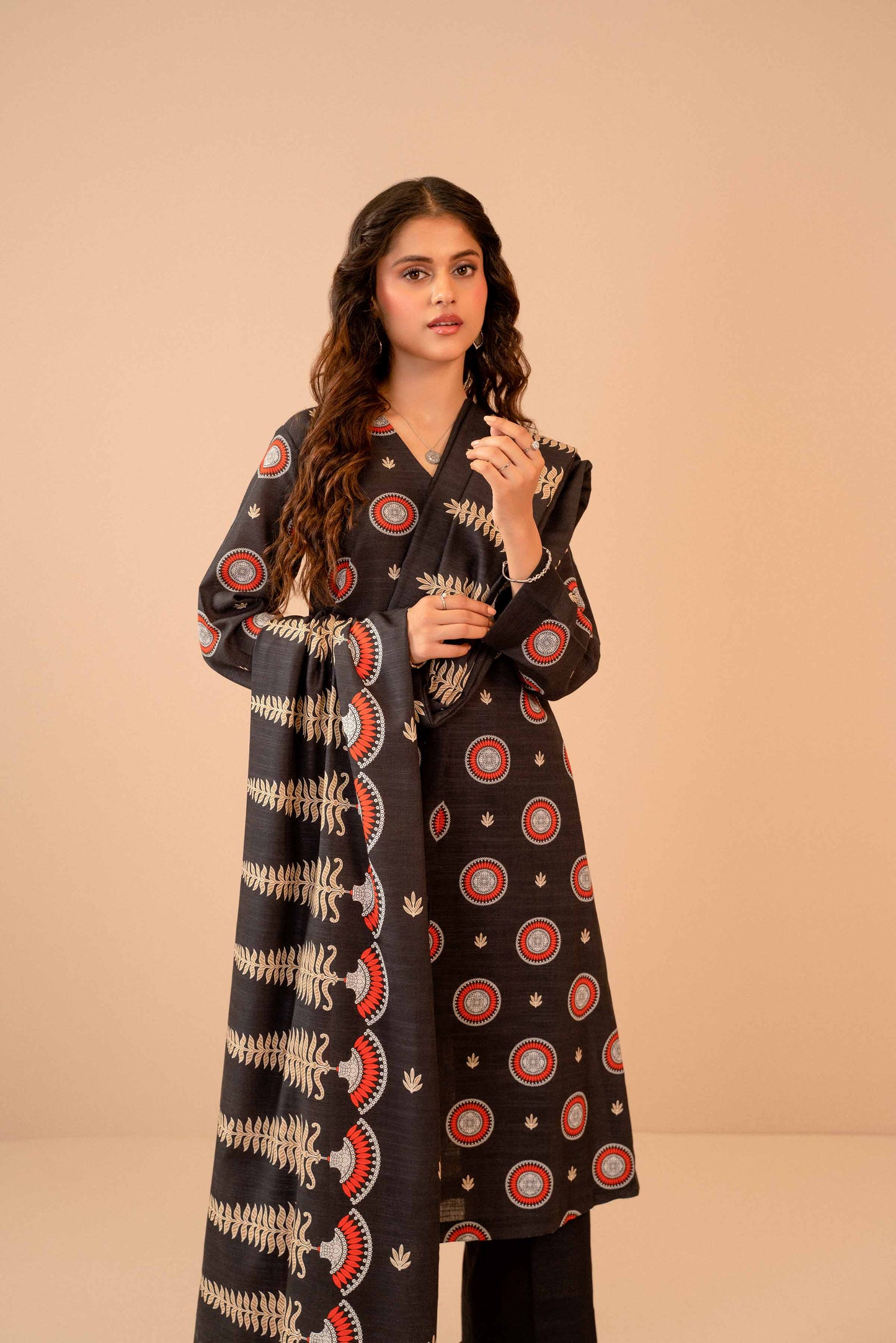 Nishat Linen - 3 Piece - Printed Suit - 42303288