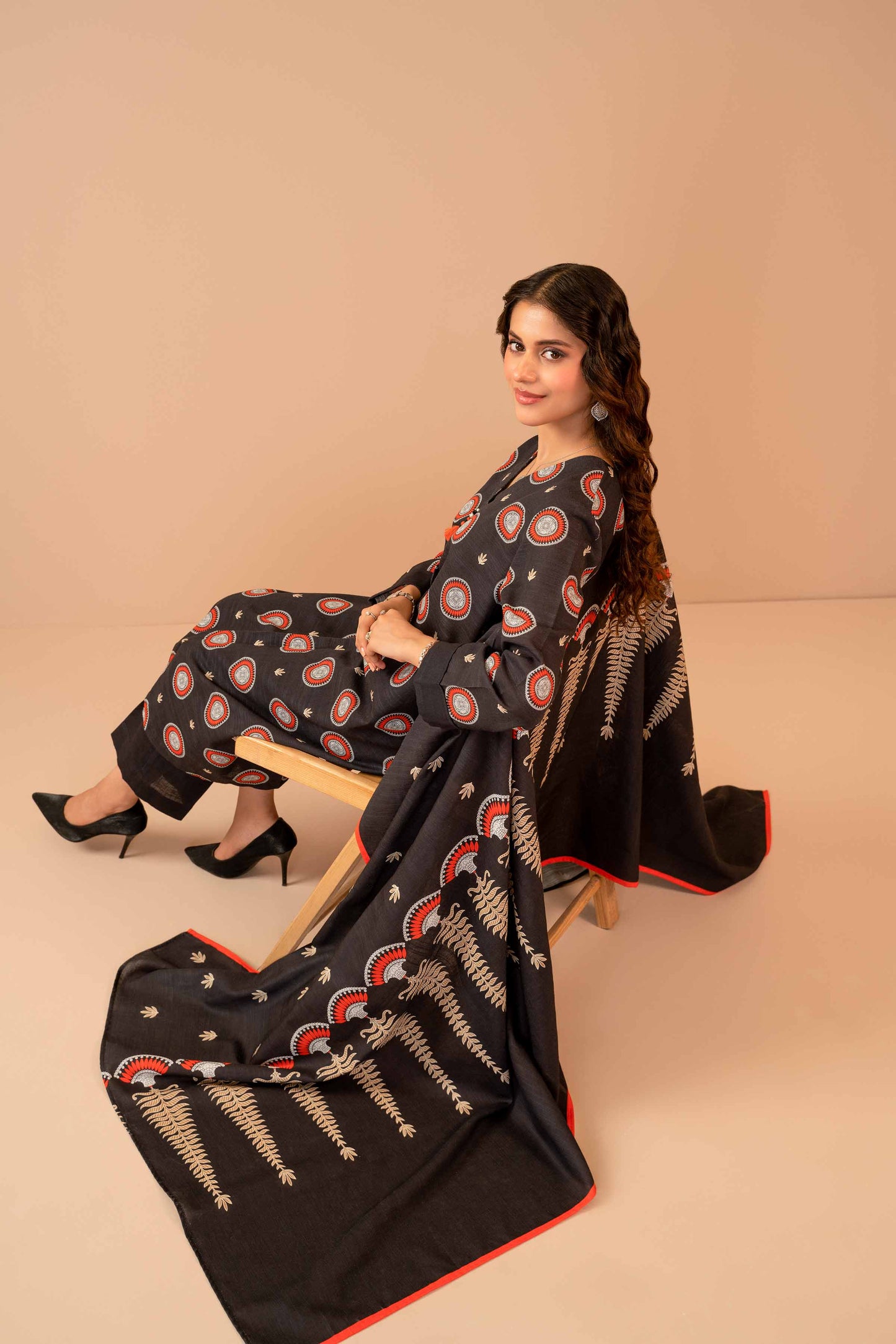 Nishat Linen - 3 Piece - Printed Suit - 42303288