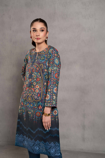 Nishat Linen - 2 Piece - Digital Printed Embroidered Suit - 42303291