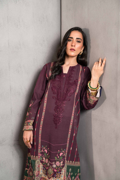 Nishat Linen - 2 Piece - Digital Printed Embroidered Suit - 42303292