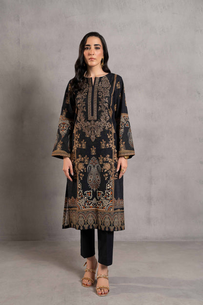 Nishat Linen - 2 Piece - Digital Printed Embroidered Suit - 42303294