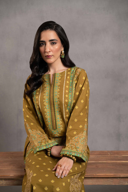 Nishat Linen - 2 Piece - Digital Printed Embroidered Suit - 42303295